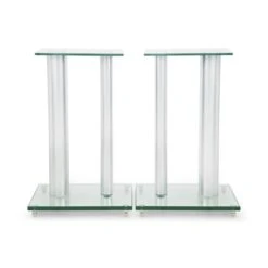 BS28 Paar Boxenständer Glas Aluminium <10kg Belastbar -Einrichtungsgeschäft 10001798 yy 0003 titel side auna Boxenstaender Paar Glas Aluminium