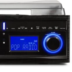 DS-2 Stereoanlage Plattenspieler CD MP3-Recorder USB AUX-In UKW Boxen -Einrichtungsgeschäft 10004797 yy 0005 logo