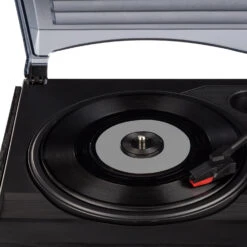 DS-2 Stereoanlage Plattenspieler CD MP3-Recorder USB AUX-In UKW Boxen -Einrichtungsgeschäft 10004797 yy 0007 logo