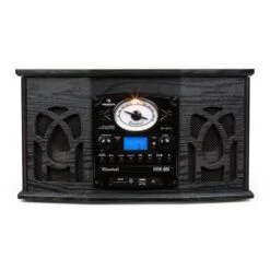 NR-620 Stereoanlage Plattenspieler MP3-Aufnahme Holzgehäuse Schwarz -Einrichtungsgeschäft 10007043 yy 0003 detail auna NR 620 Stereoanlage Plattenspieler