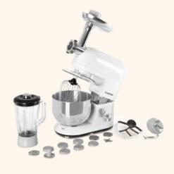 Lucia Küchenmaschine 3-in-1 2000 W / 2,7 PS 5 Ltr Edelstahl BPA-frei 14 Lucia Küchenmaschine 3-in-1 2000 W / 2,7 PS 5 Ltr Edelstahl BPA-frei -Einrichtungsgeschäft 10008236 yy 0007 logo