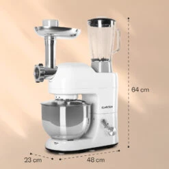 Lucia Küchenmaschine 3-in-1 2000 W / 2,7 PS 5 Ltr Edelstahl BPA-frei 15 Lucia Küchenmaschine 3-in-1 2000 W / 2,7 PS 5 Ltr Edelstahl BPA-frei -Einrichtungsgeschäft 10008236 yy 0008 logo