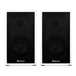 Linie-300-SF-WH Regal-Lautsprecher 70W RMS Passiv Paar Weiß-Schwarz -Einrichtungsgeschäft 10008961 yy 0003 titel Auna Linie 300 SF wh Regal Lautsprecher