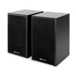 Linie-300-SF-BK Regal-Lautsprecher 70W RMS Passiv Paar Schwarz -Einrichtungsgeschäft 10008962 yy 0007 titel Auna Linie 300 SF bk Regal Lautsprecher