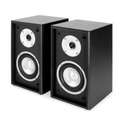 Linie-300-SF-BK Regal-Lautsprecher 70W RMS Passiv Paar Schwarz -Einrichtungsgeschäft 10008962 yy 0008 titel Auna Linie 300 SF bk Regal Lautsprecher