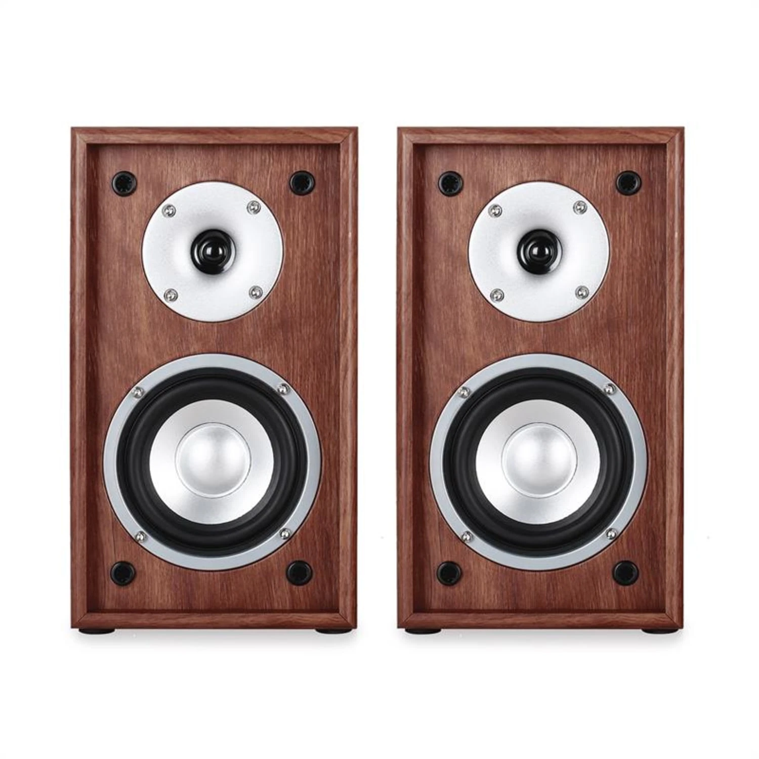 Linie-300-SF-WN Regal-Lautsprecher 70W RMS Passiv Paar Walnuss 2 Linie-300-SF-WN Regal-Lautsprecher 70W RMS Passiv Paar Walnuss – Bild 2