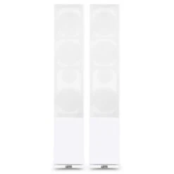 Linie-600 Standlautsprecher 140W RMS Passiv Weiß Paar -Einrichtungsgeschäft 10008976 yy 0003 front Auna Linie 600 WH Standlautsprecher
