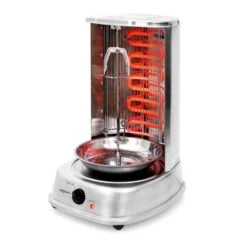 Kebap Master Vertikalgrill 1800W Edelstahl Inkl. Spieß Set -Einrichtungsgeschäft 10009353 yy 0006 titel title2 oneconcept vertikalgrill