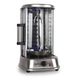 Kebap Master Pro Vertikalgrill 1500W Edelstahl Inkl. Spieß Set -Einrichtungsgeschäft 10009355 yy 0005 titel offen oneconcept vertikalgrill