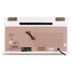 NR-620 Stereoanlage Plattenspieler MP3-Aufnahme Holzgehäuse Creme -Einrichtungsgeschäft 10018519 yy 0006 titel Auna NR 620 Retro Record Player Turntable