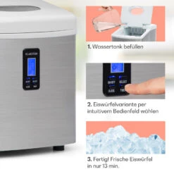 Mr. Silver-Frost Eismaschine 150W Edelstahl Weiß 15kg 10 Mr. Silver-Frost Eismaschine 150W Edelstahl Weiß 15kg -Einrichtungsgeschäft 10020110 de 0004 usp