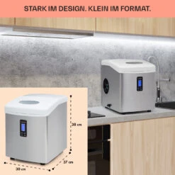 Mr. Silver-Frost Eismaschine 150W Edelstahl Weiß 15kg 12 Mr. Silver-Frost Eismaschine 150W Edelstahl Weiß 15kg -Einrichtungsgeschäft 10020110 de 0006 usp