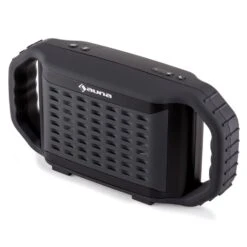 Poolboy Bluetooth-Lautsprecher Schwarz USB AUX Wasserdicht Stoßfest -Einrichtungsgeschäft 10021562 yy 0007 titel Auna Poolboy Bluetooth Lautsprecher schwarz