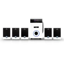 MM-5.1-JW 5.1 Surround Lautsprecher Set Aktiv 95W RMS Fernbedienung -Einrichtungsgeschäft 10022256 yy 0003 titel Auna Multimedia Surround Set