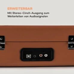 Peggy Sue Retro-Plattenspieler LP USB Braun -Einrichtungsgeschäft 10027040 de 0005 logo