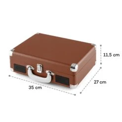 Peggy Sue Retro-Plattenspieler LP USB Braun -Einrichtungsgeschäft 10027040 yy 0008 logo