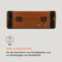 Jerry Lee Retro-Plattenspieler LP USB Braun -Einrichtungsgeschäft 10027042 de 0003 logo