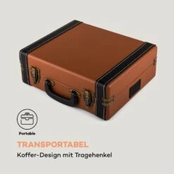 Jerry Lee Retro-Plattenspieler LP USB Braun -Einrichtungsgeschäft 10027042 de 0004 logo