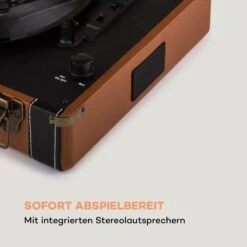 Jerry Lee Retro-Plattenspieler LP USB Braun -Einrichtungsgeschäft 10027042 de 0005 logo