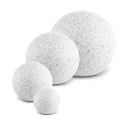 Shinestone L Kugelleuchte Außenleuchte Gartenlampe 40cm Steinoptik -Einrichtungsgeschäft 10027664 yy 0005 titel set Lightcraft Shinestone L Kugelleuchte