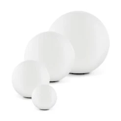 Shineball L Kugelleuchte Außenleuchte Gartenlampe 40cm Weiß 7 Shineball L Kugelleuchte Außenleuchte Gartenlampe 40cm Weiß -Einrichtungsgeschäft 10027665 yy 0005 titel set Lightcraft Shineball L Kugelleuchte