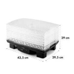 Bananarama Dörrautomat Schwarz 550W Trockner Dehydrator 6 Etagen -Einrichtungsgeschäft 10027831 yy 0009 detail Klarstein Bananarama Doerrautomat schwarz reedit