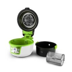 VitAir Turbo Heißluftfritteuse Grün-weiß 1400W Grillen Backen 9l 18 VitAir Turbo Heißluftfritteuse Grün-weiß 1400W Grillen Backen 9l -Einrichtungsgeschäft 10028288 yy 0008 titel zubehoer 07 Klarstein VitAir Heissluftfritteuse gruen weiss