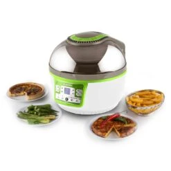 VitAir Turbo Heißluftfritteuse Grün-weiß 1400W Grillen Backen 9l 21 VitAir Turbo Heißluftfritteuse Grün-weiß 1400W Grillen Backen 9l -Einrichtungsgeschäft 10028288 yy 0011 ambient klarstein vitair heissluft frieteuse