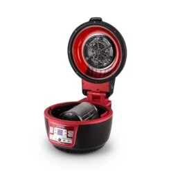 VitAir Turbo Heißluftfritteuse Rot-schwarz 1400W Grillen Backen 9l 17 VitAir Turbo Heißluftfritteuse Rot-schwarz 1400W Grillen Backen 9l -Einrichtungsgeschäft 10028289 yy 0007 titel Klarstein VitAir Heissluftfritteuse