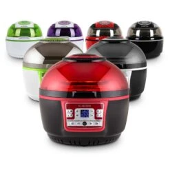 VitAir Turbo Heißluftfritteuse Rot-schwarz 1400W Grillen Backen 9l 21 VitAir Turbo Heißluftfritteuse Rot-schwarz 1400W Grillen Backen 9l -Einrichtungsgeschäft 10028289 yy 0011 variant