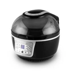 VitAir Turbo Heißluftfritteuse Grau-schwarz 1400W Grillen Backen 9l -Einrichtungsgeschäft 10028290 yy 0007 titel Klarstein VitAir Heissluftfritteuse