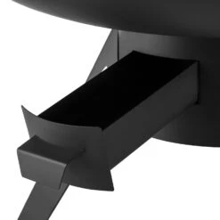 Delion Galgen-Schwenkgrill Feuerschale Ø80cm Hochfuß Seilzug Edelstahl -Einrichtungsgeschäft 10028487 yy 0010 logo