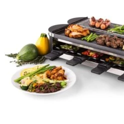 Tenderloin 50/50 Raclette-Grill 1200W 8 Personen Naturstein & Grill 10 Tenderloin 50/50 Raclette-Grill 1200W 8 Personen Naturstein & Grill -Einrichtungsgeschäft 10028578 yy 0006 logo 06 Klarstein Tenderloin Raclette Grill