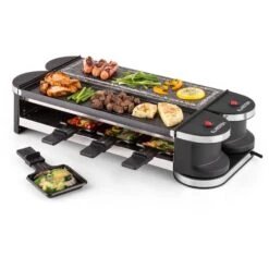 Tenderloin 50/50 Raclette-Grill 1200W 8 Personen Naturstein & Grill 11 Tenderloin 50/50 Raclette-Grill 1200W 8 Personen Naturstein & Grill -Einrichtungsgeschäft 10028578 yy 0007 logo 07 Klarstein Tenderloin Raclette Grill