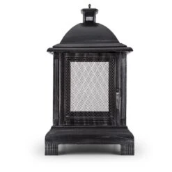 Loreo Feuerstelle Gartenkamin Feuerlaterne Gartenofen Stahl Brüniert 9 Loreo Feuerstelle Gartenkamin Feuerlaterne Gartenofen Stahl Brüniert -Einrichtungsgeschäft 10028584 yy 0003 front 03 Blumfeldt Loreo Gartenkamin Feuerstelle