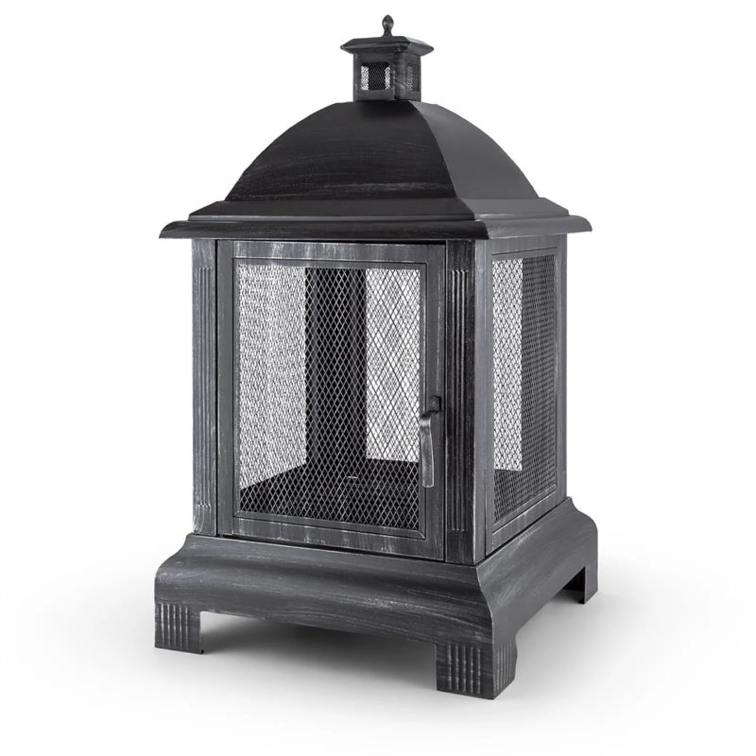 Loreo Feuerstelle Gartenkamin Feuerlaterne Gartenofen Stahl Brüniert 7 Loreo Feuerstelle Gartenkamin Feuerlaterne Gartenofen Stahl Brüniert – Bild 7