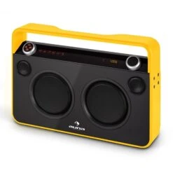 Bebop Ghettoblaster USB Bluetooth AUX MIC Akku Gelb 19 Bebop Ghettoblaster USB Bluetooth AUX MIC Akku Gelb -Einrichtungsgeschäft 10028660 yy 0011 titel 09 Auna Bebop Ghettoblaster