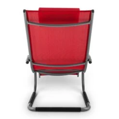 Sunwave Gartenliege Liegestuhl Schwingliege Relax Aluminium Rot -Einrichtungsgeschäft 10028707 yy 0005 titel back 04 Blumfeldt Sunwave Gartenliege