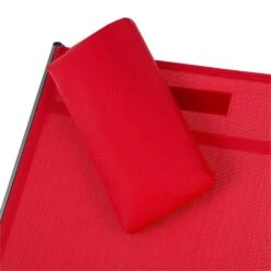 Sunwave Gartenliege Liegestuhl Schwingliege Relax Aluminium Rot -Einrichtungsgeschäft 10028707 yy 0006 detail 05 Blumfeldt Sunwave Gartenliege