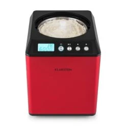 Vanilla Sky Eiscreme-Maschine Kompressor 2l 180W Edelstahl Rot -Einrichtungsgeschäft 10028874 yy 0006 ambient Klarstein Vanilla Sky Eismaschine