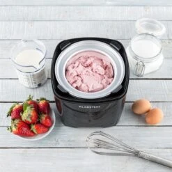 Creamberry Eiscremebereiter Flaschenkühler Frozen Yogurt Maschine 1,5l -Einrichtungsgeschäft 10028924 yy 0005 ambient Klarstein Creamberry Eisbereiter reedit