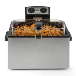 QuickPro XXL 3000 Fritteuse 5l 1,5kg 3000W Timer Edelstahl 9 QuickPro XXL 3000 Fritteuse 5l 1,5kg 3000W Timer Edelstahl -Einrichtungsgeschäft 10029073 yy 0004 ambient Klarstein QuickPro XXL 3000 Fritteuse