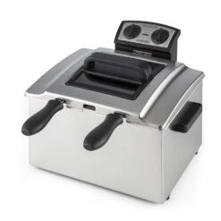 QuickPro XXL 3000 Fritteuse 5l 1,5kg 3000W Timer Edelstahl 12 QuickPro XXL 3000 Fritteuse 5l 1,5kg 3000W Timer Edelstahl -Einrichtungsgeschäft 10029073 yy 0008 titel Klarstein QuickPro XXL 3000 Fritteuse