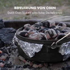 Hotrod 45 Dutch Oven BBQ-Topf 4,5 Qt / 4 Liter Gusseisen Schwarz -Einrichtungsgeschäft 10029165 de 0005 logo