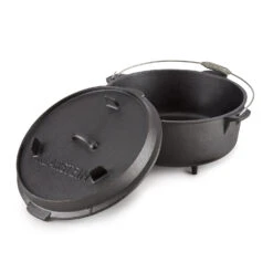 Hotrod 145 Dutch Oven BBQ-Topf 12 Qt / 11,4 Liter Gusseisen Schwarz -Einrichtungsgeschäft 10029168 yy 0005 logo