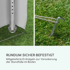 Sommerfest 4x6m 500 G/m² Partyzelt Festzelt PVC Wasserdicht Feuerfest -Einrichtungsgeschäft 10029435 de 0009 logo