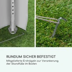 Sommerfest 5x8m 500 G/m² Partyzelt Festzelt PVC Wasserdicht Verzinkt -Einrichtungsgeschäft 10029439 de 0009 logo