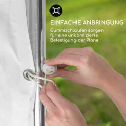 Sommerfest 5x10m 500 G/m² Partyzelt Festzelt PVC Wasserdicht Verzinkt -Einrichtungsgeschäft 10029441 de 0008 logo