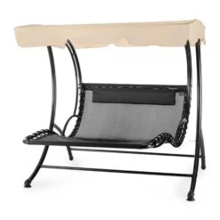 Aristo Schwingliege Gartenliege Gartenschaukel Inkl. Kissen -Einrichtungsgeschäft 10029617 yy 0005 titel Blumfeldt Aristo Schwingliege reedit