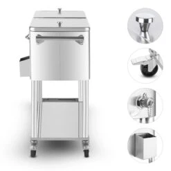 Springbreak 2000 Getränkewagen Terrassenkühlwagen 80l Edelstahl 6 Springbreak 2000 Getränkewagen Terrassenkühlwagen 80l Edelstahl -Einrichtungsgeschäft 10029647 yy 0003 logo